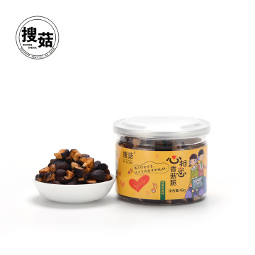 Healthy snack mushroom crisps from China